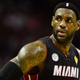 LeBron James of the Miami Heat during Game 5 of the NBA Finals against the San Antonio Spurs June 16, 2013, in San Antonio
FREDERIC J. BROWN/AFP/Getty Images